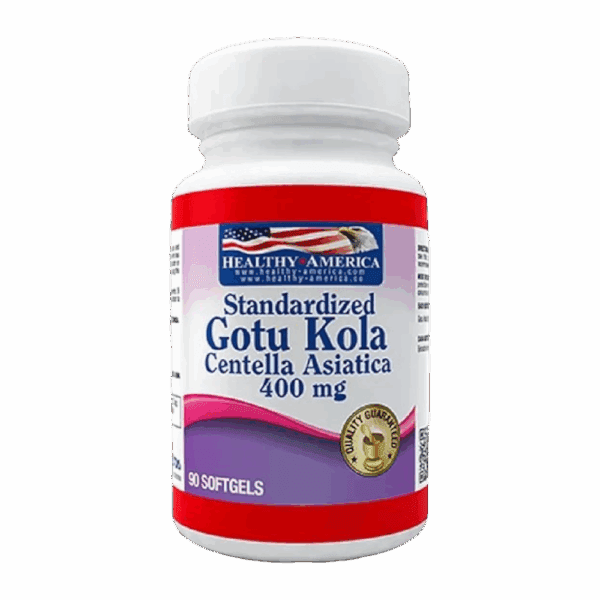 Healthy Centella Asiática Gotu Kola 400 mg x 60 soft