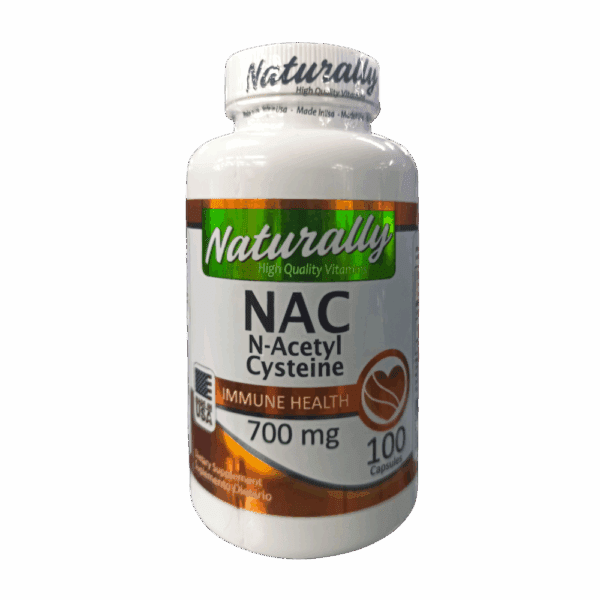 NAC 700 mg x100 cap. Naturally