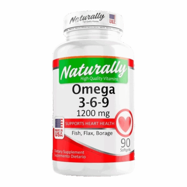 Omega 3-6-9 Naturally x 90 Cap.