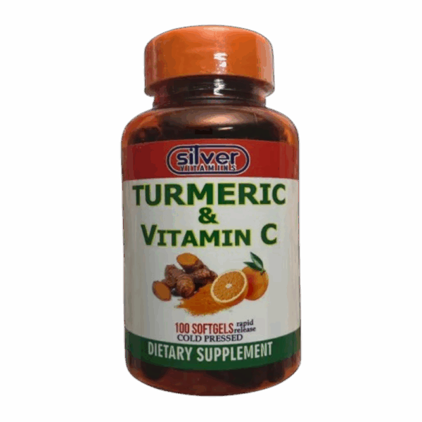 Tumeric & Vitamina C Silver x 100 Cap. Blandas